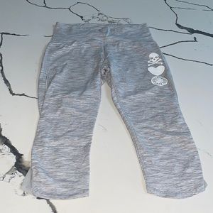 Lululemon x SoulCycle Mesh Cropped Leggings Sz 8